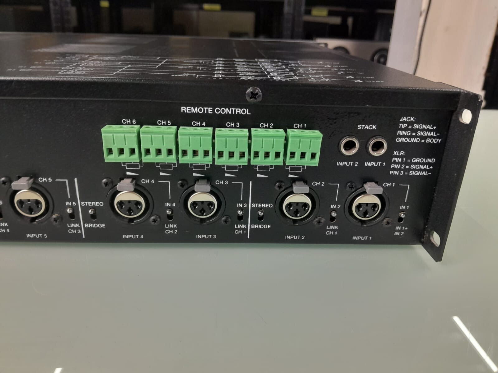 ECLER MPA6 80R MULTICHANNEL POWER AMPLIFIER #002