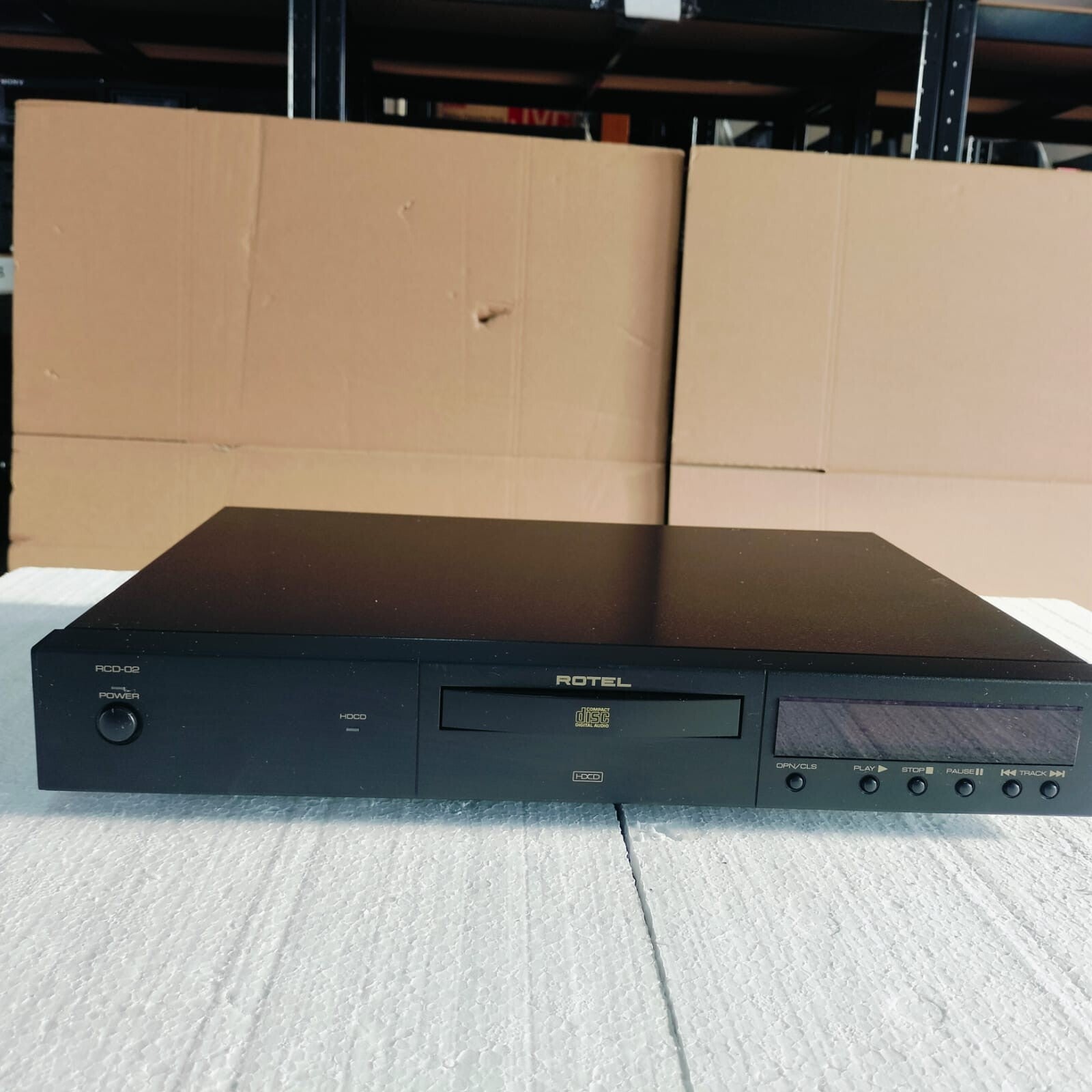 ROTEL RCD 02 CD PLAYER