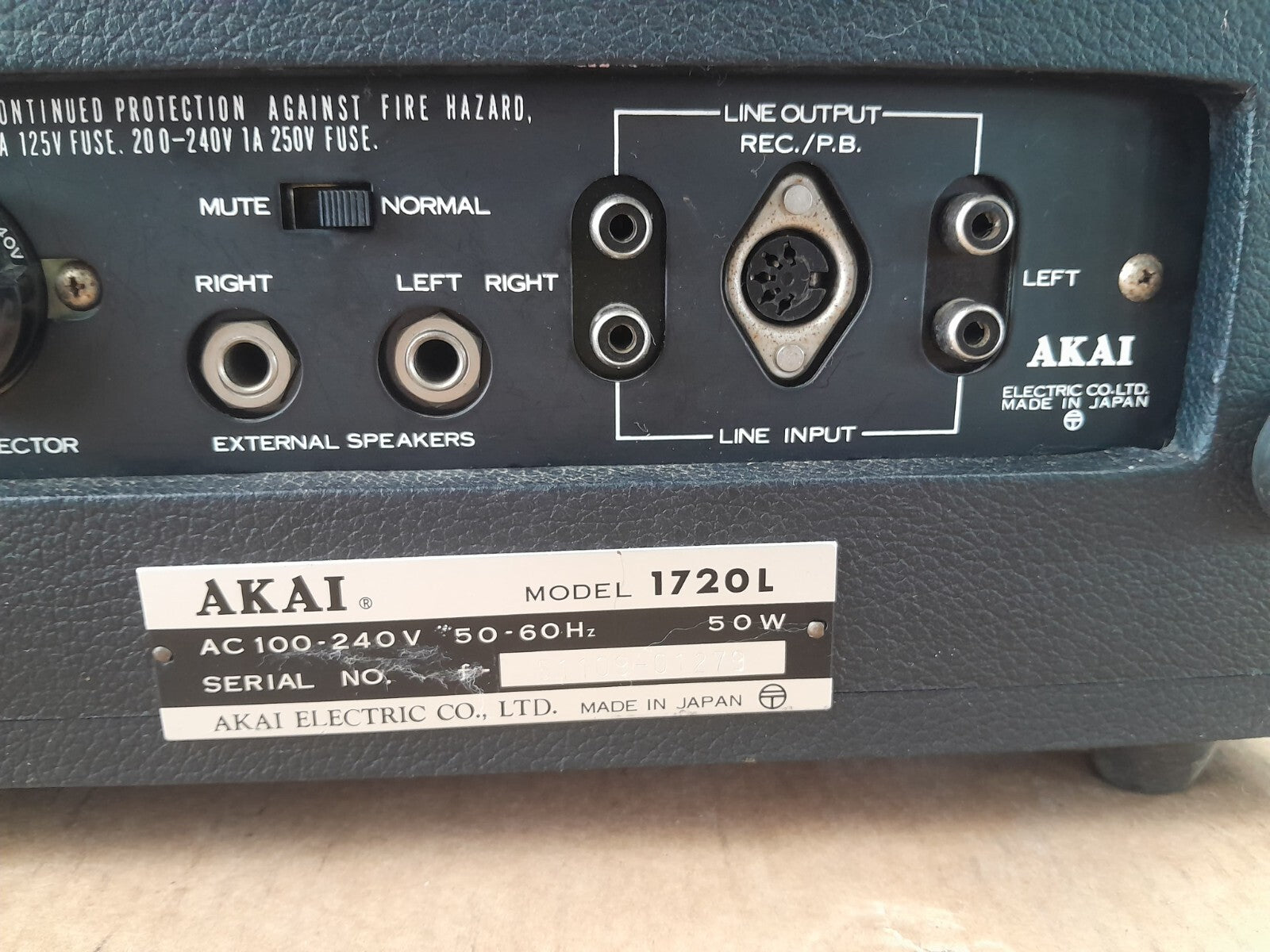 Akai 1720L REEL 2 REEL