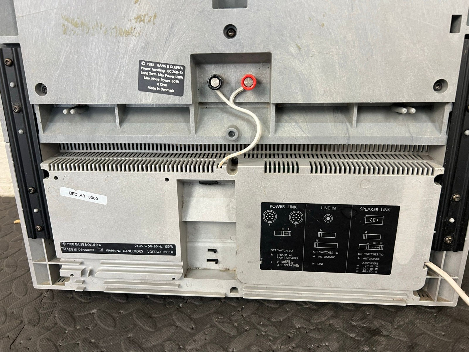 BANG & OLUFSEN B&O BEOLAB 5000 ACTIVE SPEAKERS