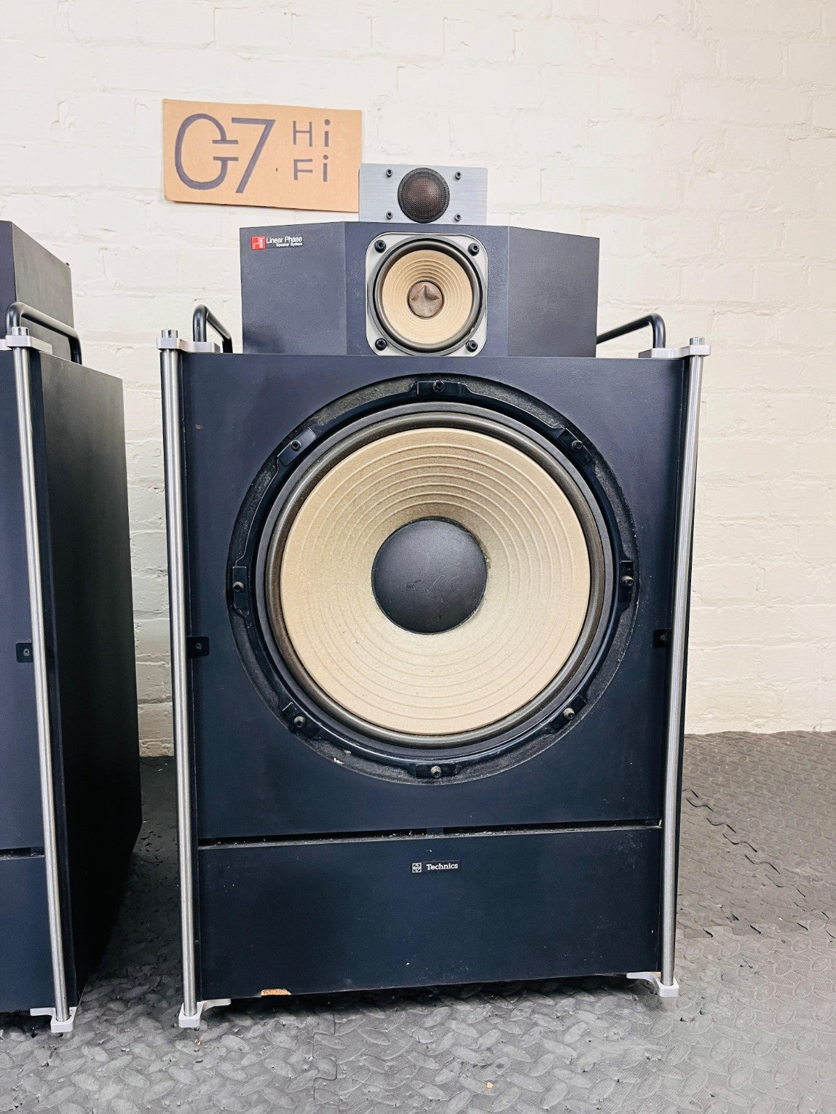 TECHNICS BY PANASONIC SB-7000A 3 WAY SPEAKER SYSTEM VINTAGE ULTRA RARE