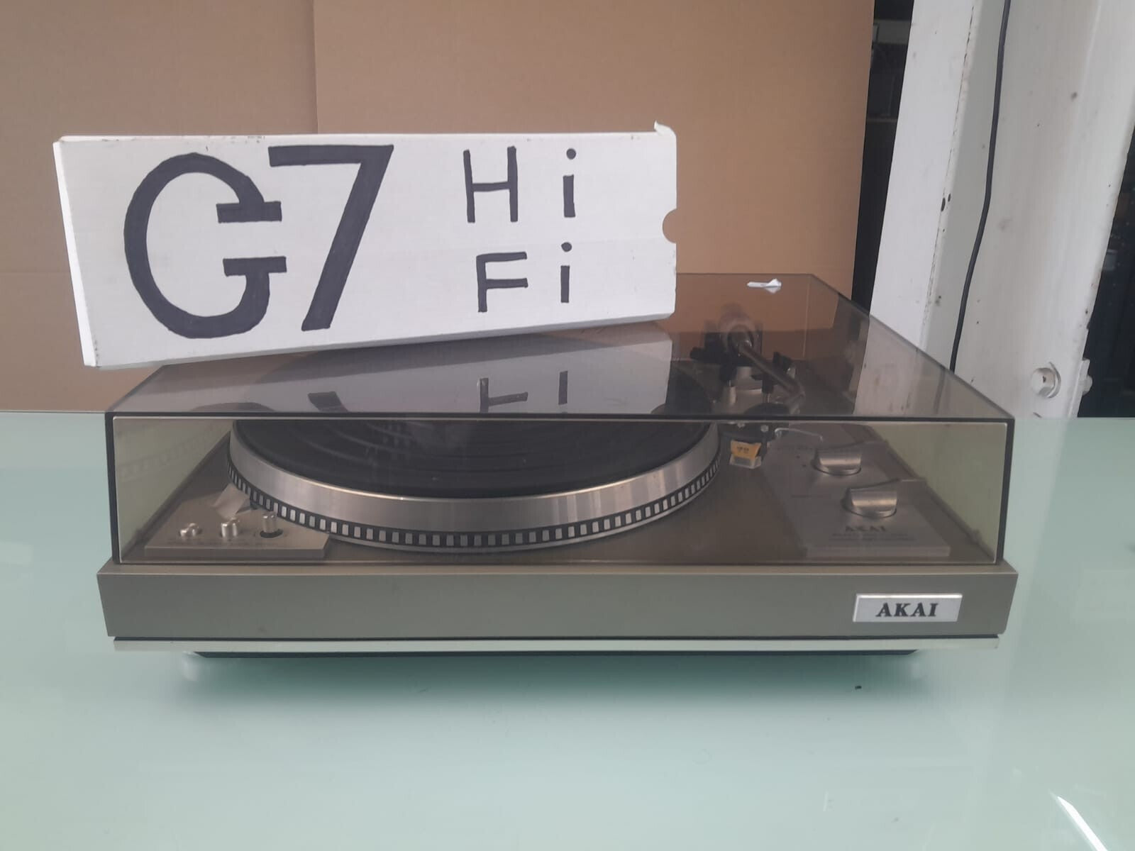 AKAI AP 306C DIRECT DRIVE AUTO RETURN TURNTABLE PC 100 STYLUS