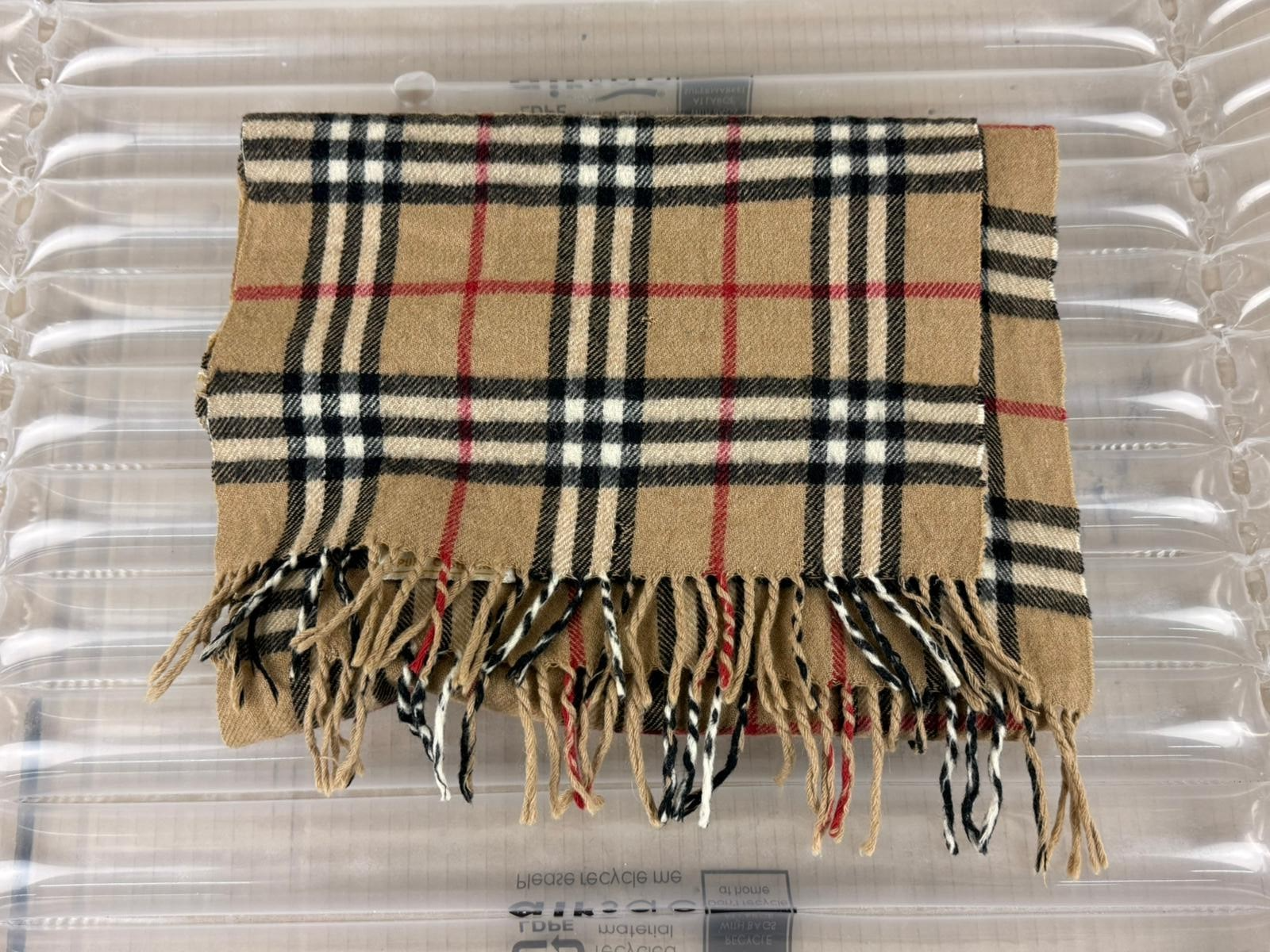 BURBERRYS PURE CASHMERE SCARF