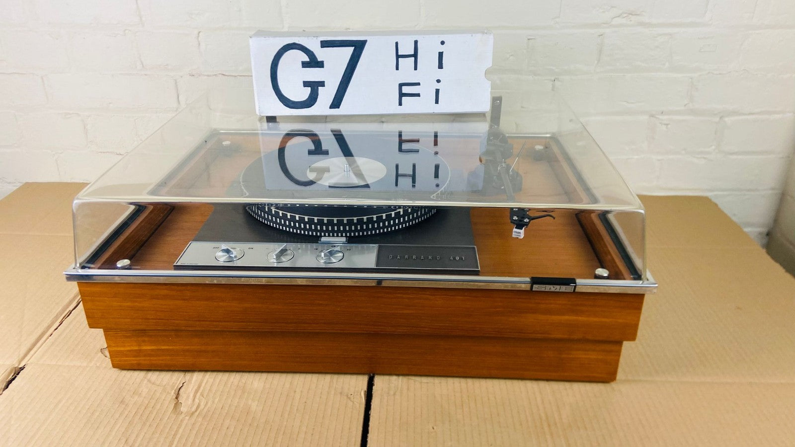 GARRARD 401 TURNTABLE LINN BASIK LV X TONEARM REGA CARBON CARTRIDGE