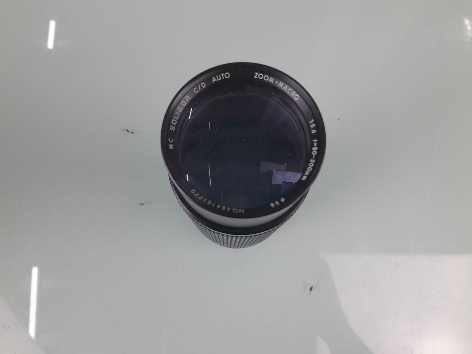 SOLIGOR ZOOM + MACRO 80 - 300MM F/ 5.6 MC C/D AUTO CAMERA LENS