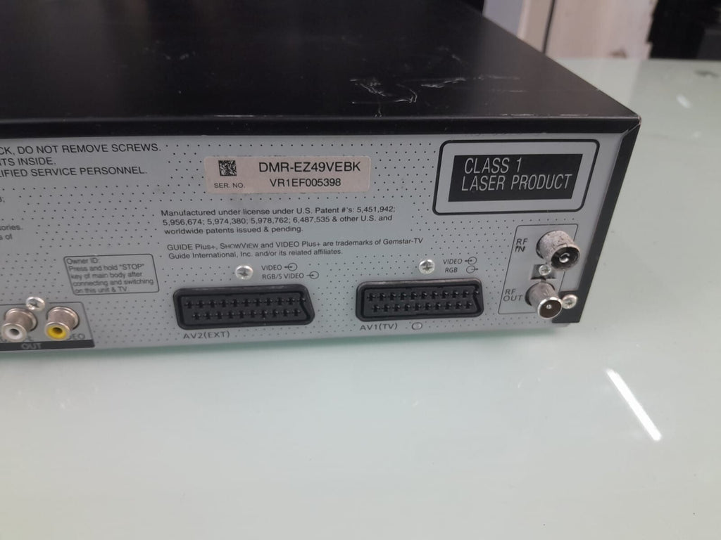 PANASONIC DMR EZ49V DVD RECORDER