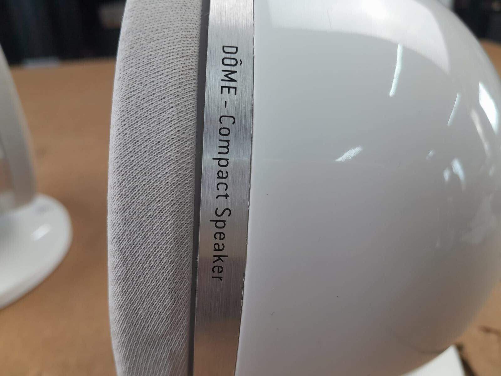 Focal Dome Compact Speakers with wall brackets/ table stands.