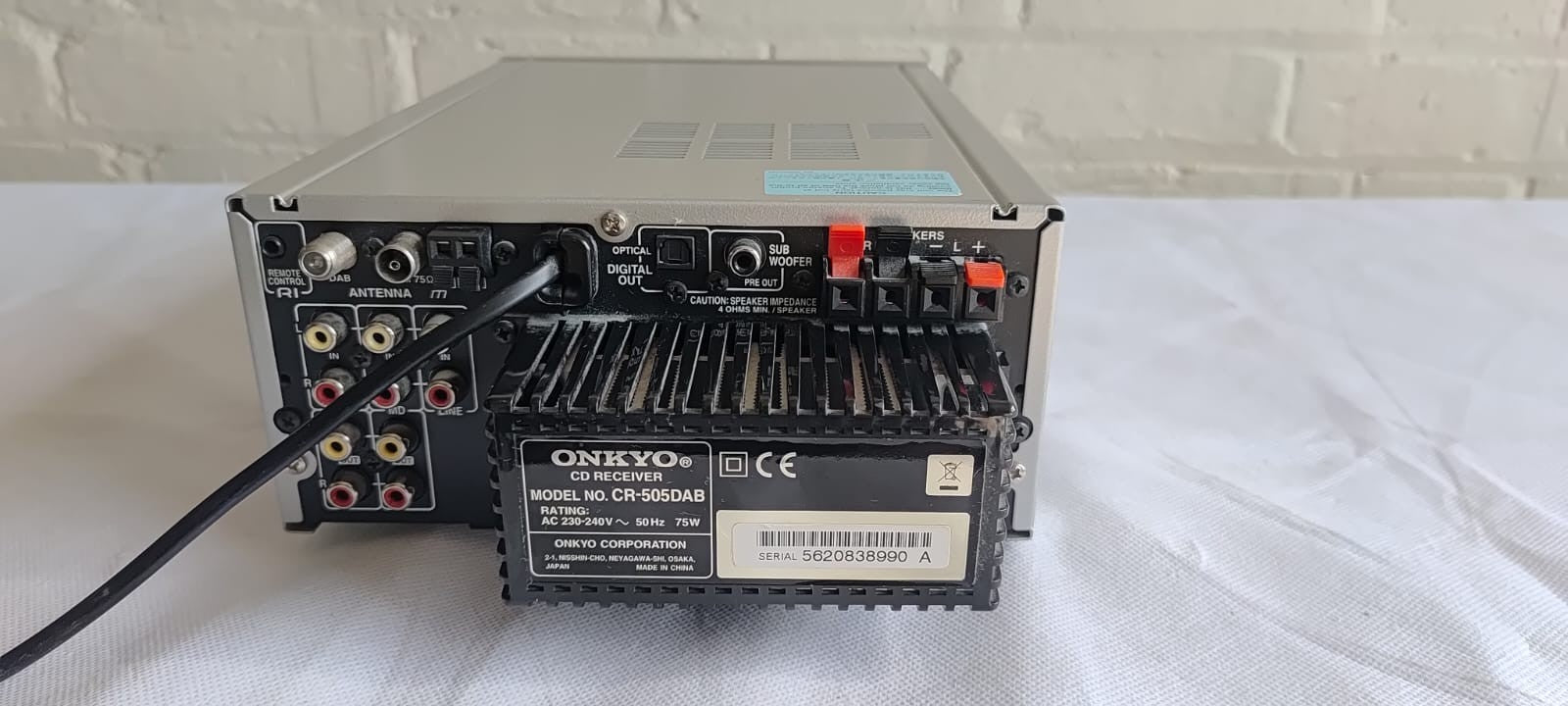 ONKYO CR 505DAB CD RECEIVER DAB