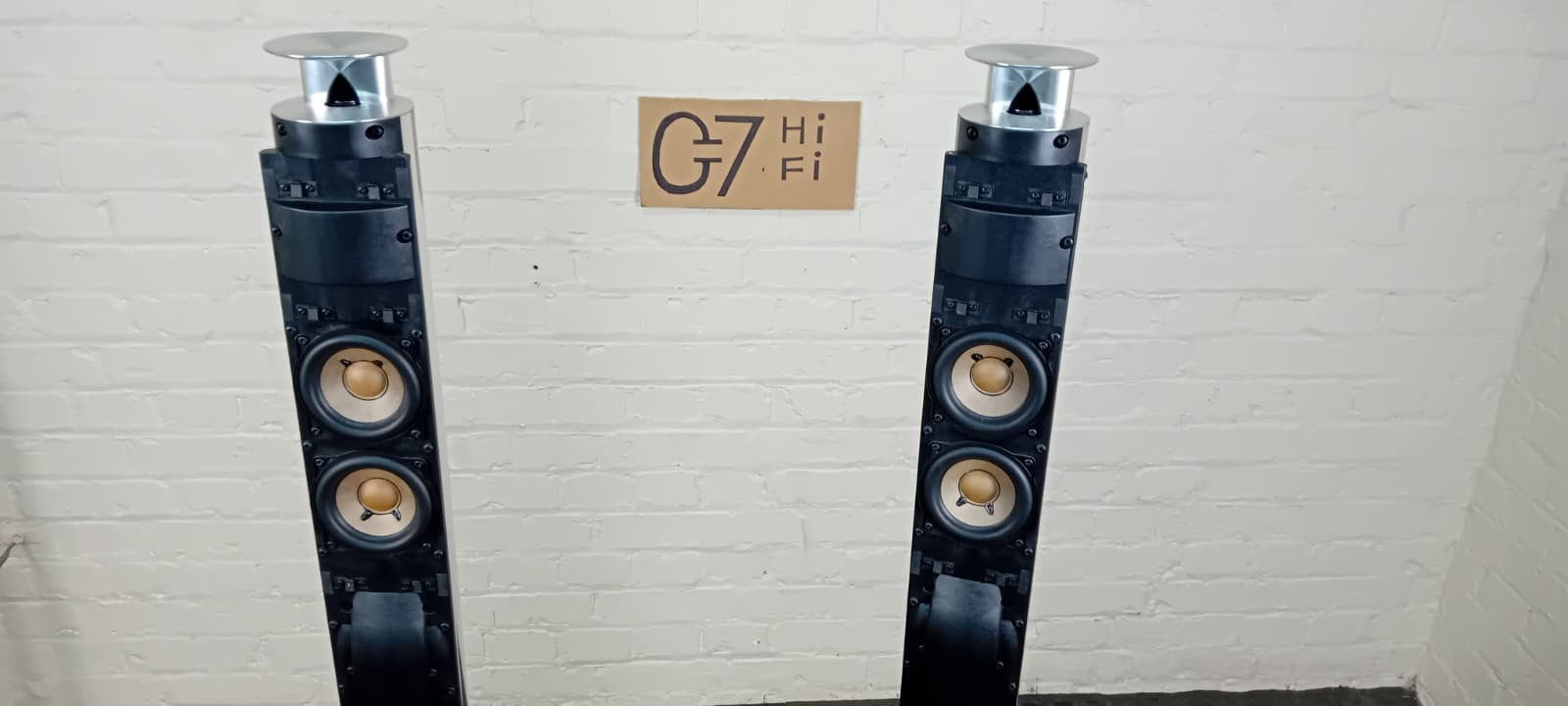 BANG & OLUFSEN B&O BEOLAB 18 FLOOR STANDING ACTIVE SPEAKERS