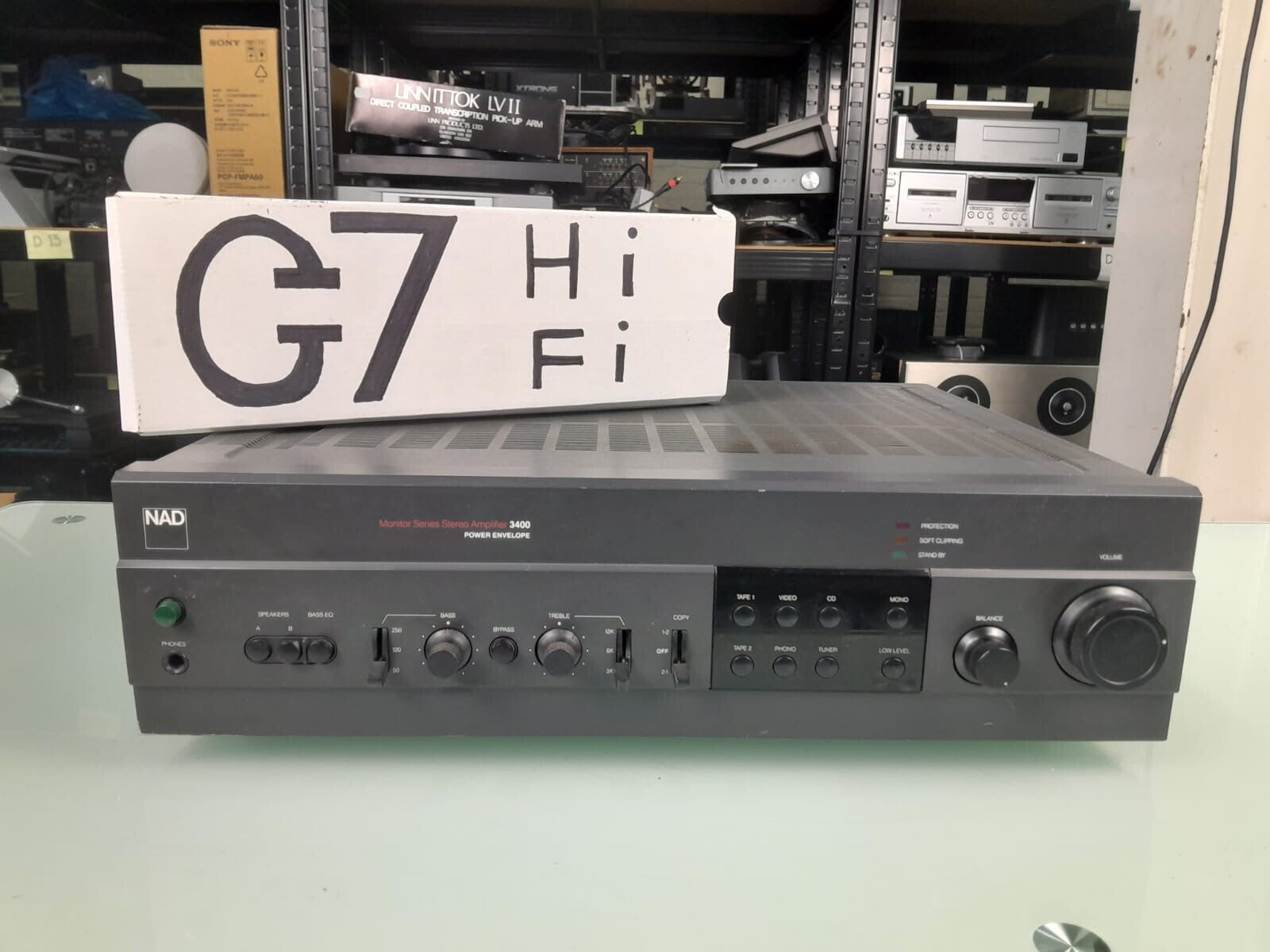 NAD 3400 MONITOR SERIES STEREO AMPLIFIER