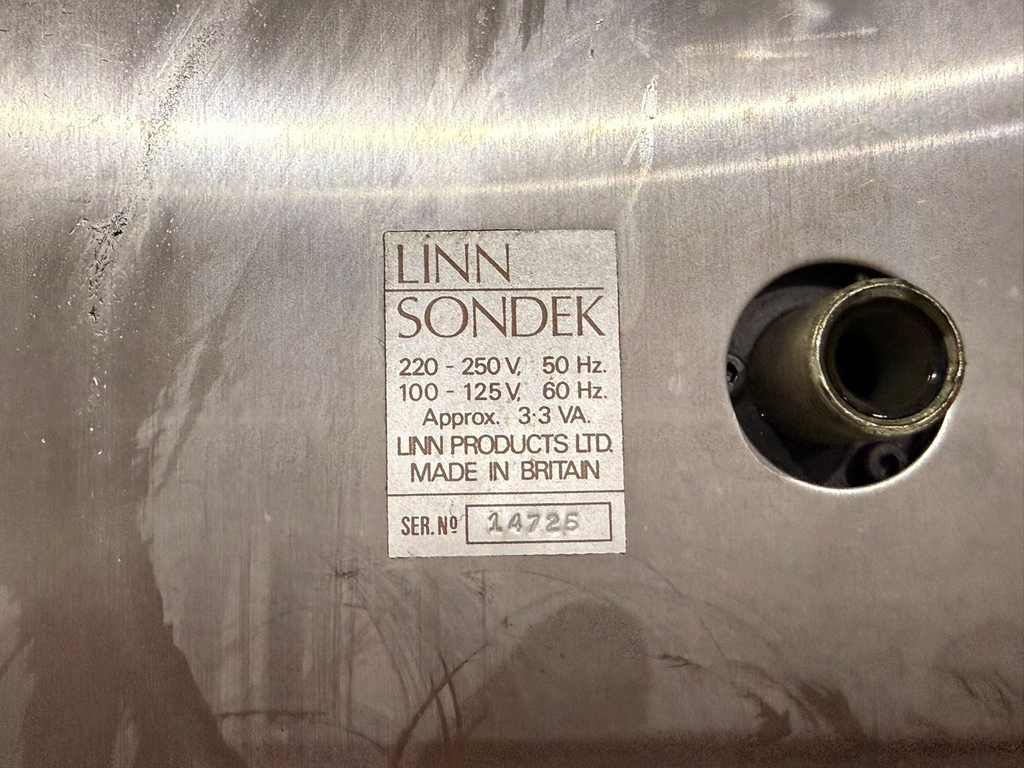 SERVICED MODIFIED LINN SONDEK LP12 TURNTABLE ITTOK LVII TONEARM ORIGINAL BOX