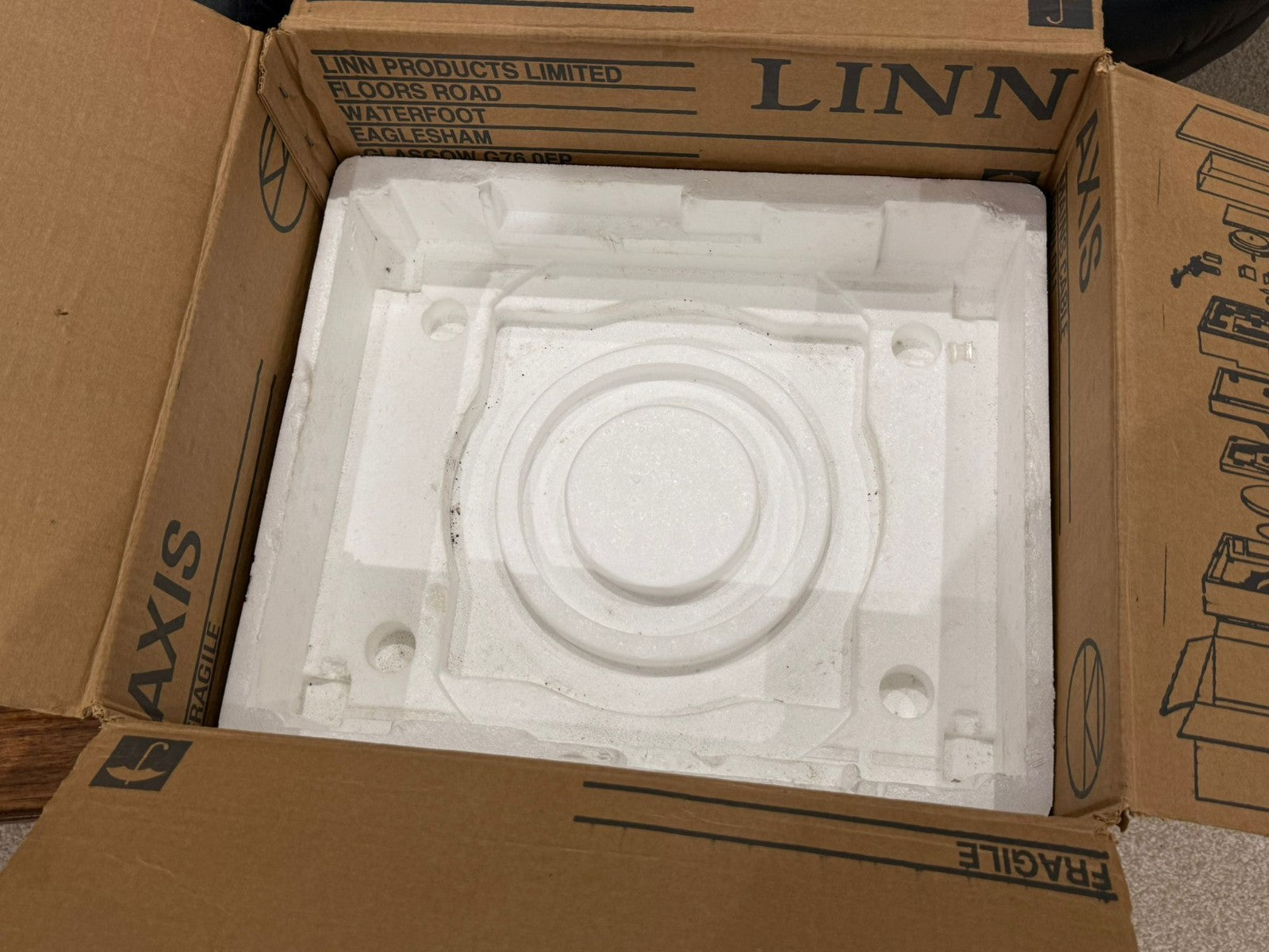 SERVICED MODIFIED LINN SONDEK LP12 TURNTABLE ITTOK LVII TONEARM ORIGINAL BOX