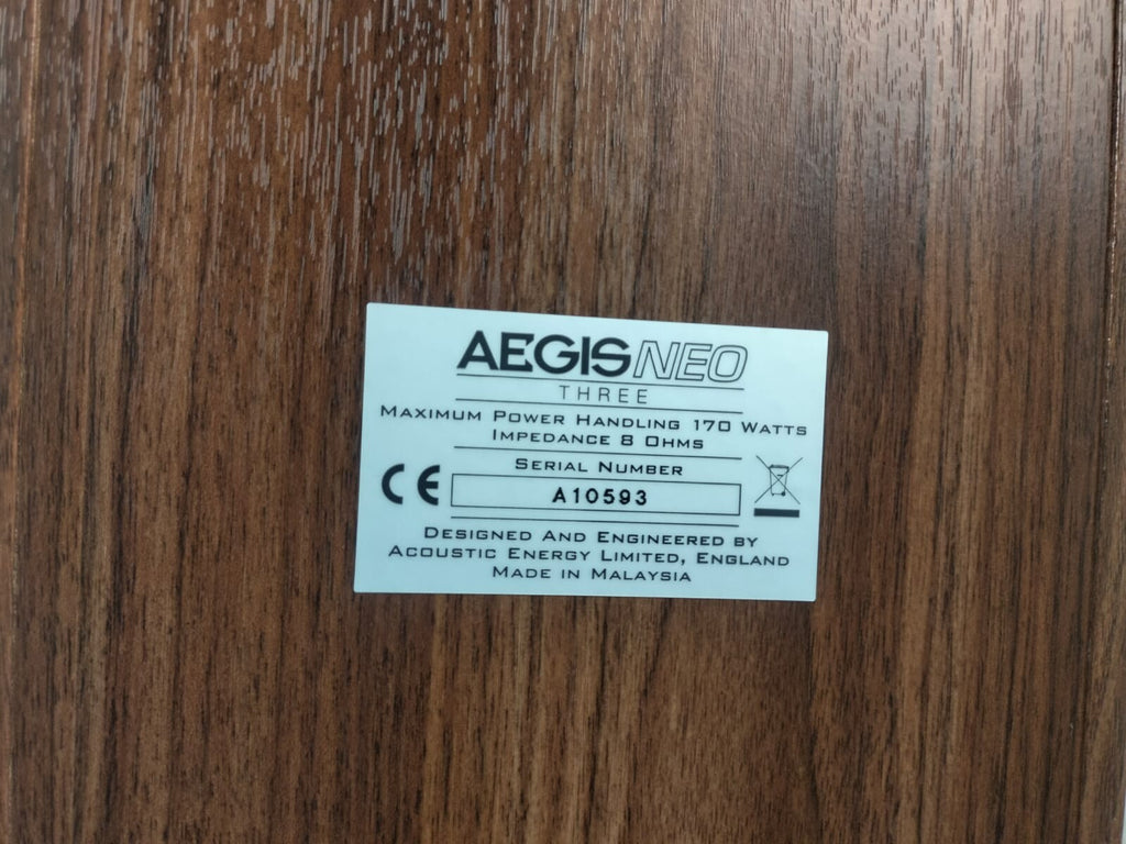 ACOUSTIC ENERGY AEGIS NEO THREE FLOOR STANDING SPEAKERS