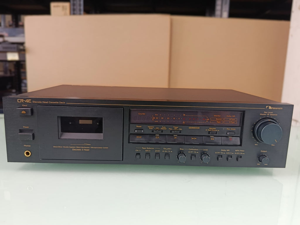 NAKAMICHI CR 4E DISCRETE HEAD CASSETTE DECK