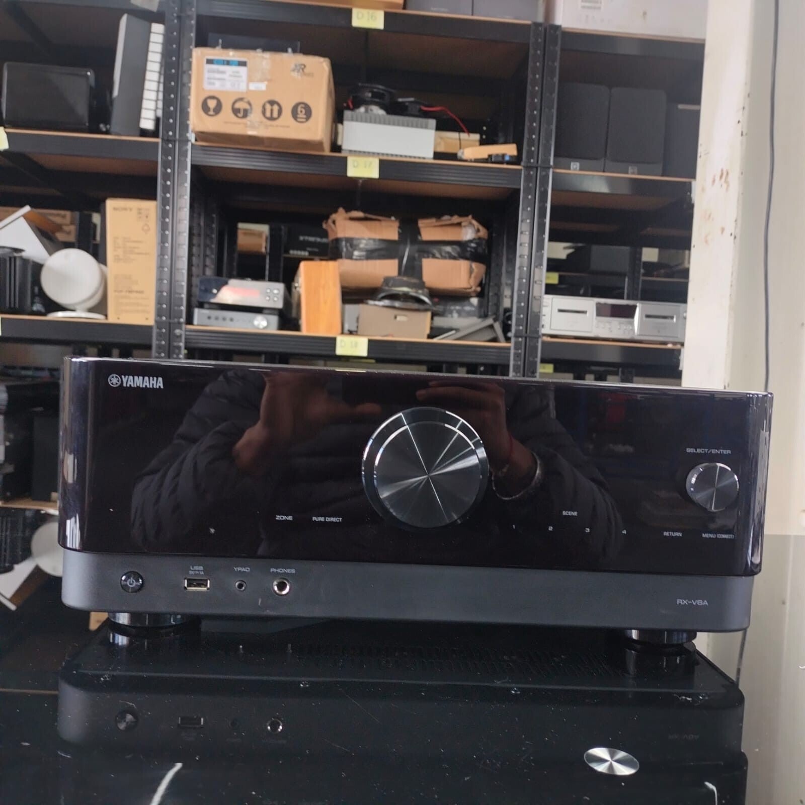 Yamaha RX-V6A AV Receiver With Remote