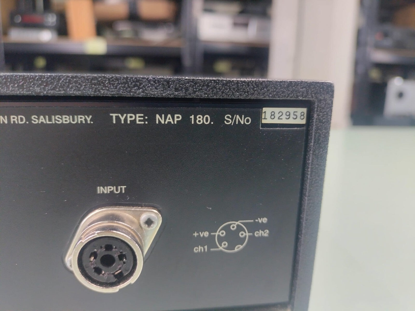 NAIM AUDIO NAP 180 POWER AMPLIFIER OLIVE AMP