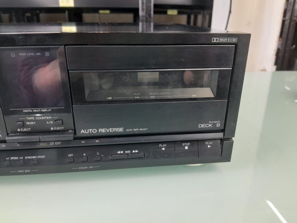 TECHNICS RS X950 STEREO DOUBLE CASSETTE DECK