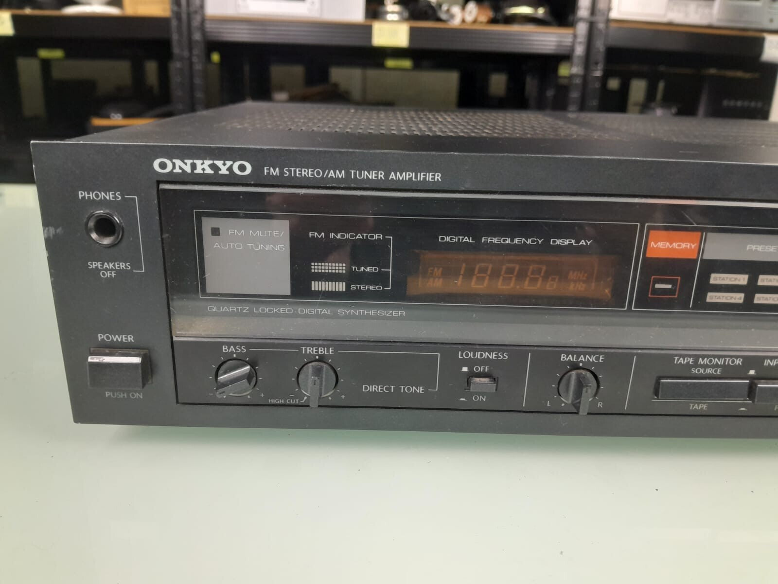 ONKYO TX 15 FM STEREO / AM TUNER AMPLIFIER