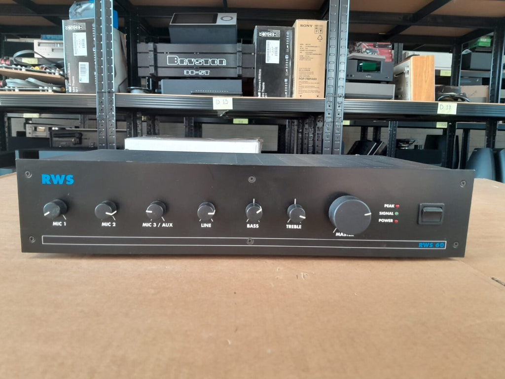 RWS 60 Amplifier