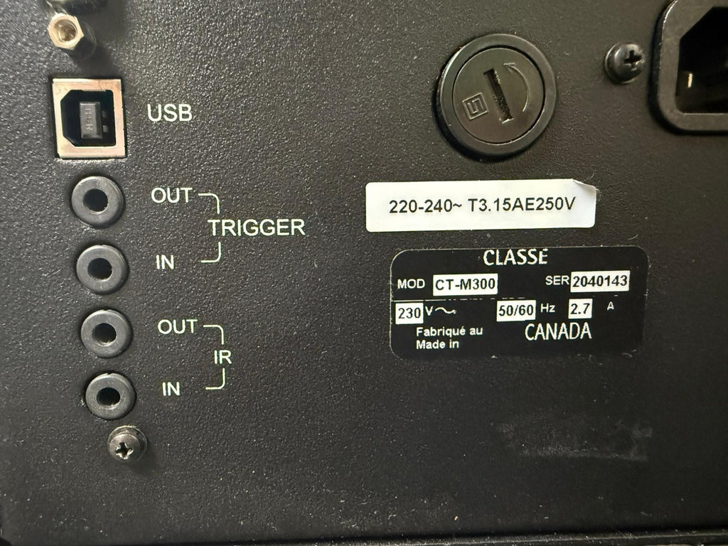 CLASSE CT M300 POWER AMPLIFIER