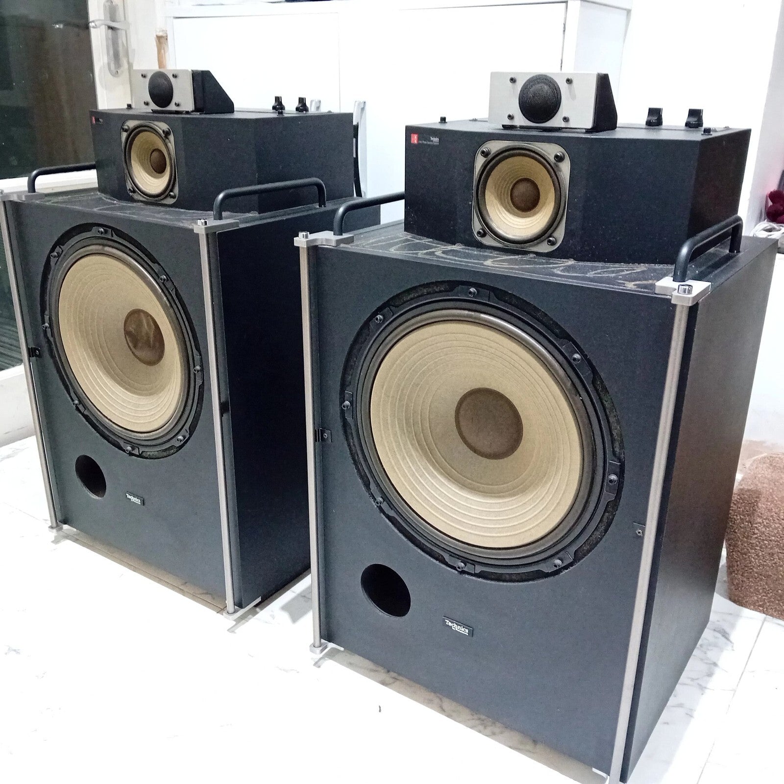 TECHNICS BY PANASONIC SB-7000A 3 WAY SPEAKER SYSTEM VINTAGE ULTRA RARE