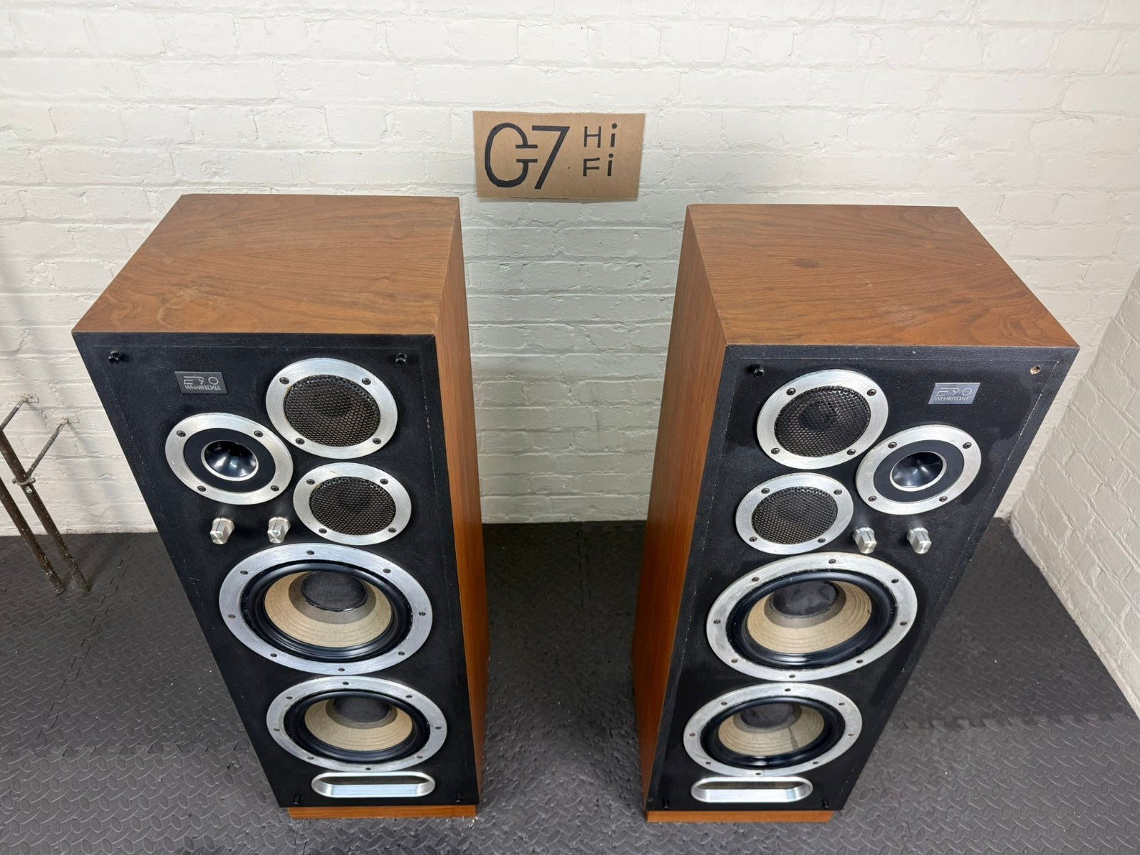 LEGENDARY SUPER RARE WHARFEDALE E90 FLOOR STANDING SPEAKERS