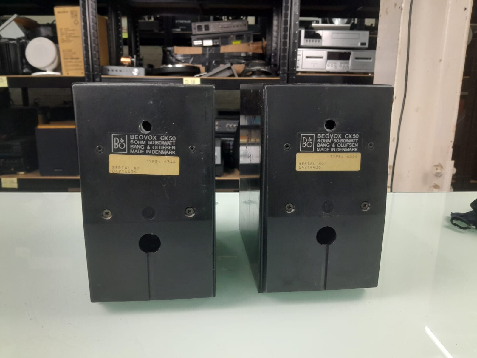 B&O BANG & OLUFSEN BEOVOX CX 50 SPEAKERS