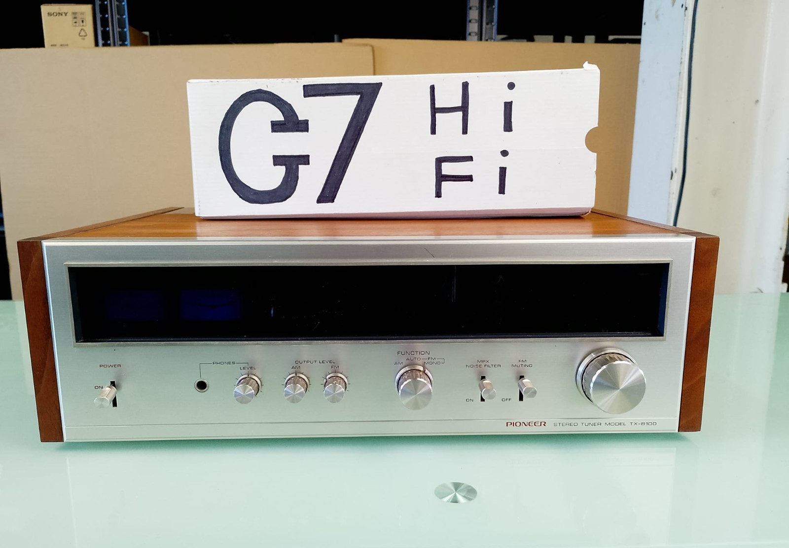 PIONEER TX 8100 STEREO TUNER