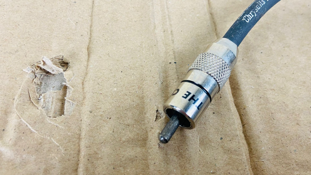 THE CHORD COMPANY CHRYSALIS MONO RCA INTERCONNECT CABLE
