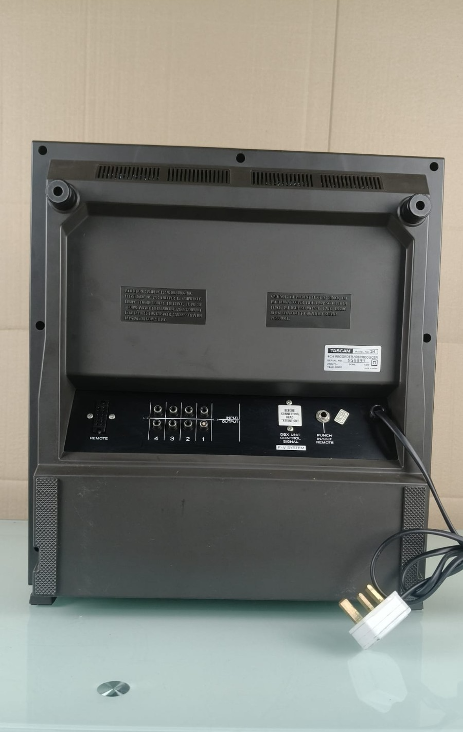SERVICED TASCAM 34 REEL TO REEL