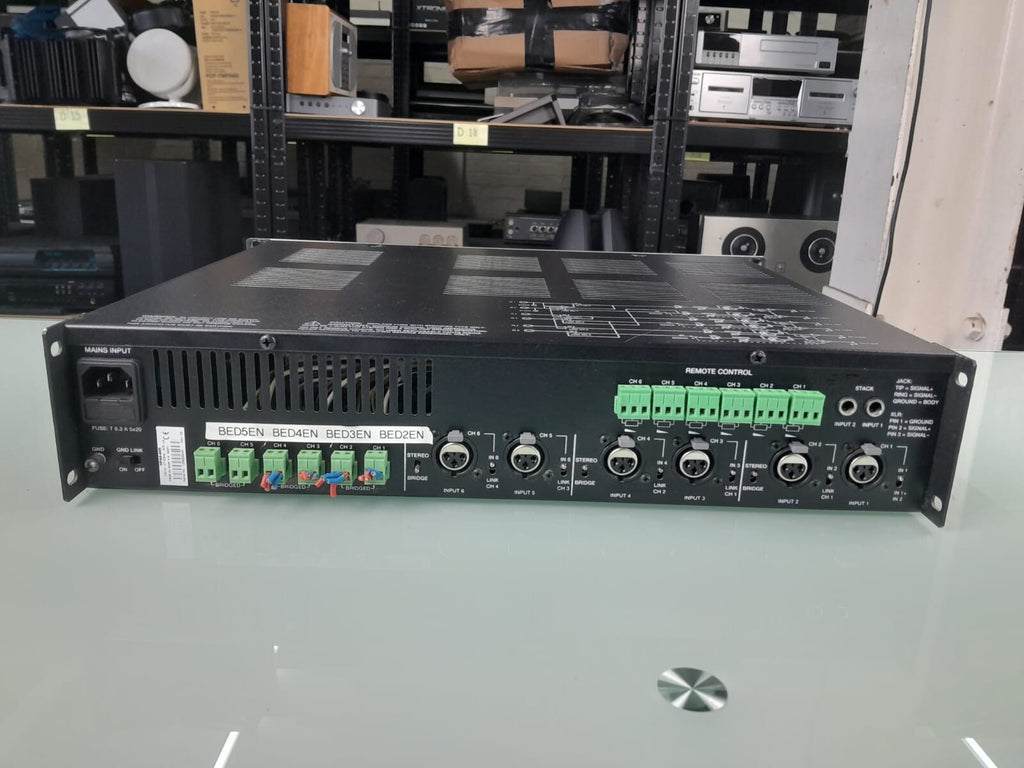 ECLER MPA6 80R MULTICHANNEL POWER AMPLIFIER #002