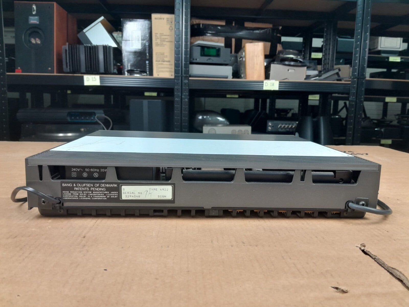 Bang & Olufsen B&O Beocord 5000 Cassette Tape Deck #002