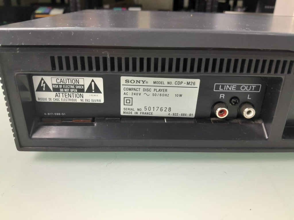 SONY CDP M26 CD PLAYER