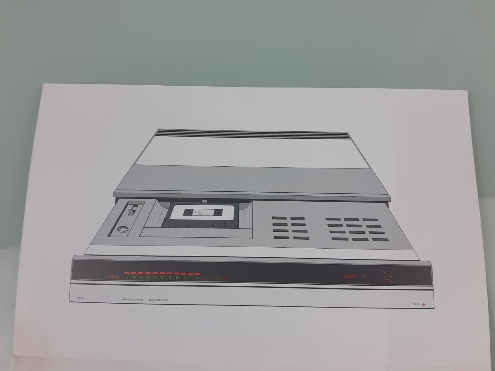 BANG & OLUFSEN B&O BEOCORD 5500 OWNER'S MANUAL