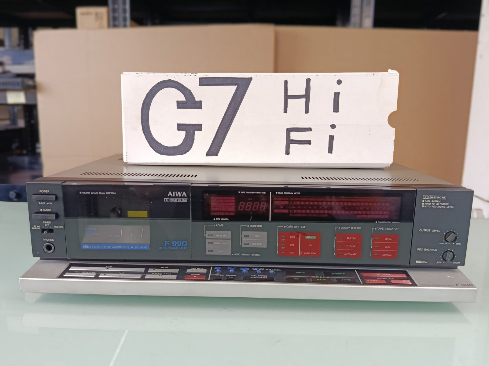 AIWA F 990 STEREO CASSETTE DECK