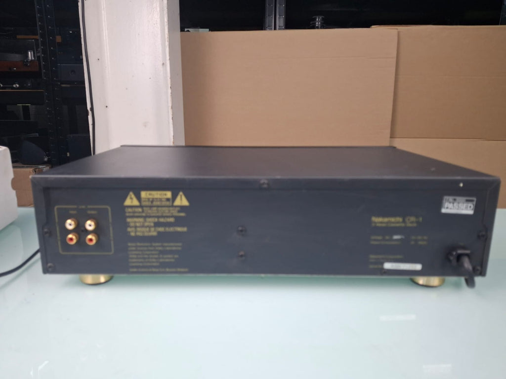NAKAMICHI CR 1 2 HEAD CASSETTE DECK
