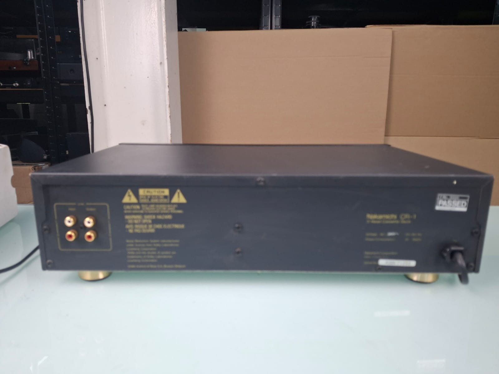 NAKAMICHI CR 1 2 HEAD CASSETTE DECK
