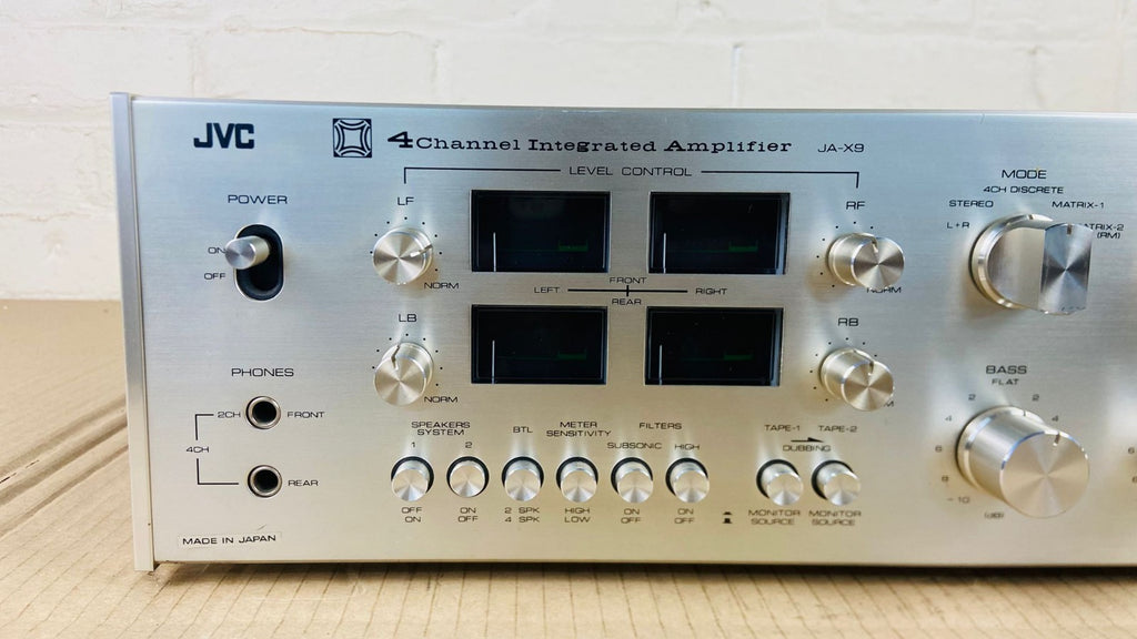 JVC JA X9 8 CHANNEL INTEGRATED AMPLIFIER