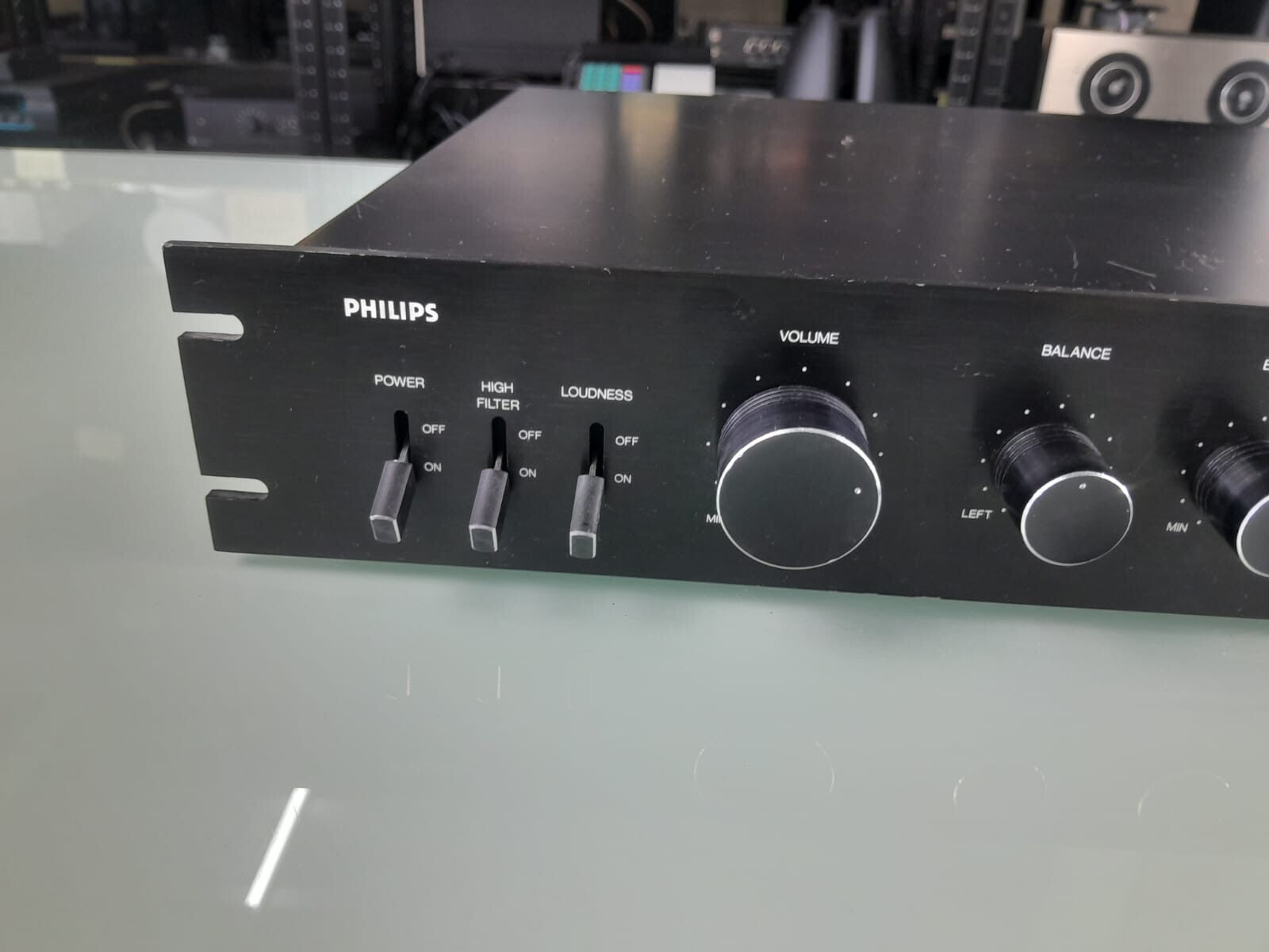 PHILIPS BLACK TULIP 270 STEREO PRE AMPLIFIER