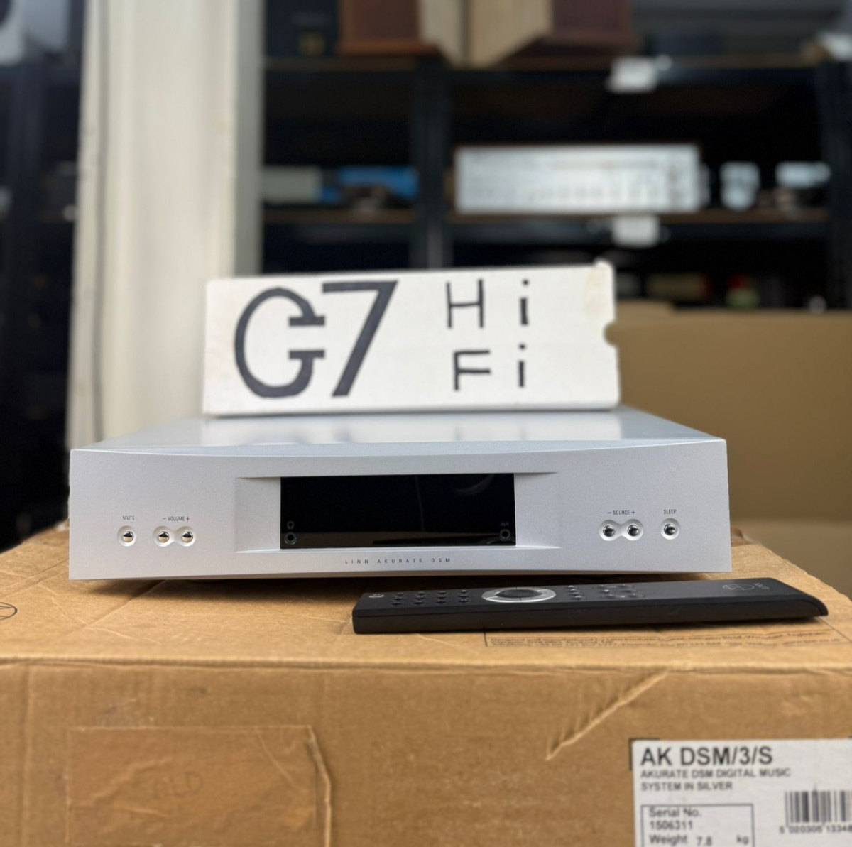 LINN AKURATE DSM/3 S  KATALYST DAC NETWORK DIGITAL MUSIC PLAYER
