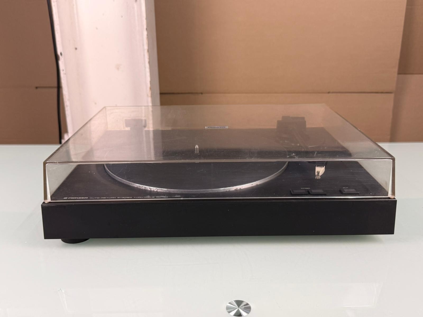 PIONEER PL 130 AUTO RETURN STEREO TURNTABLE