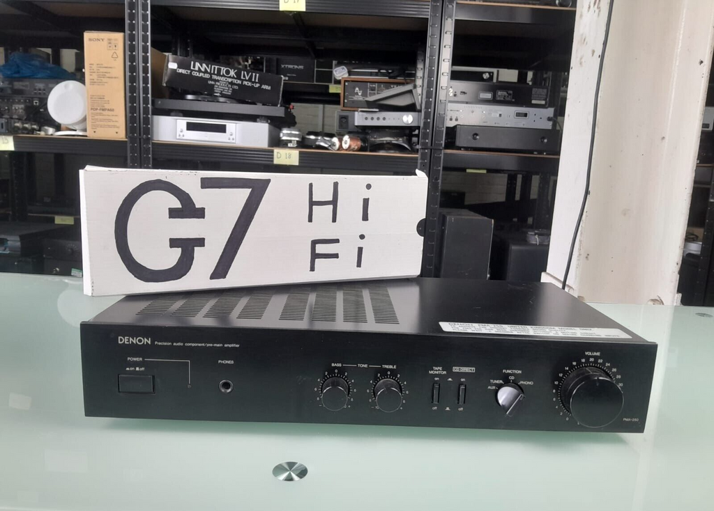 DENON PMA 250 PRECISION AUDIO COMPONENT / PRE-MAIN AMPLIFIER
