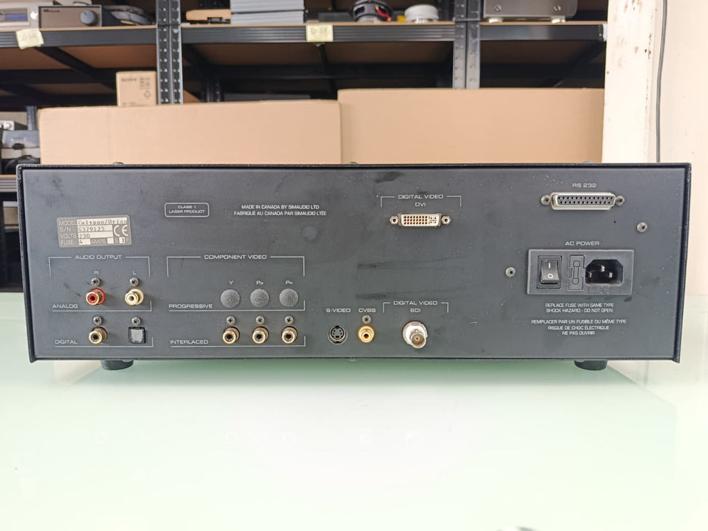 MOON SIMAUDIO CALYPSO ORION CD DVD PLAYER
