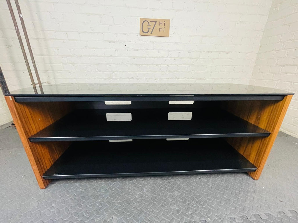 HI FI TV STAND SHELF STORAGE RACK TABLE