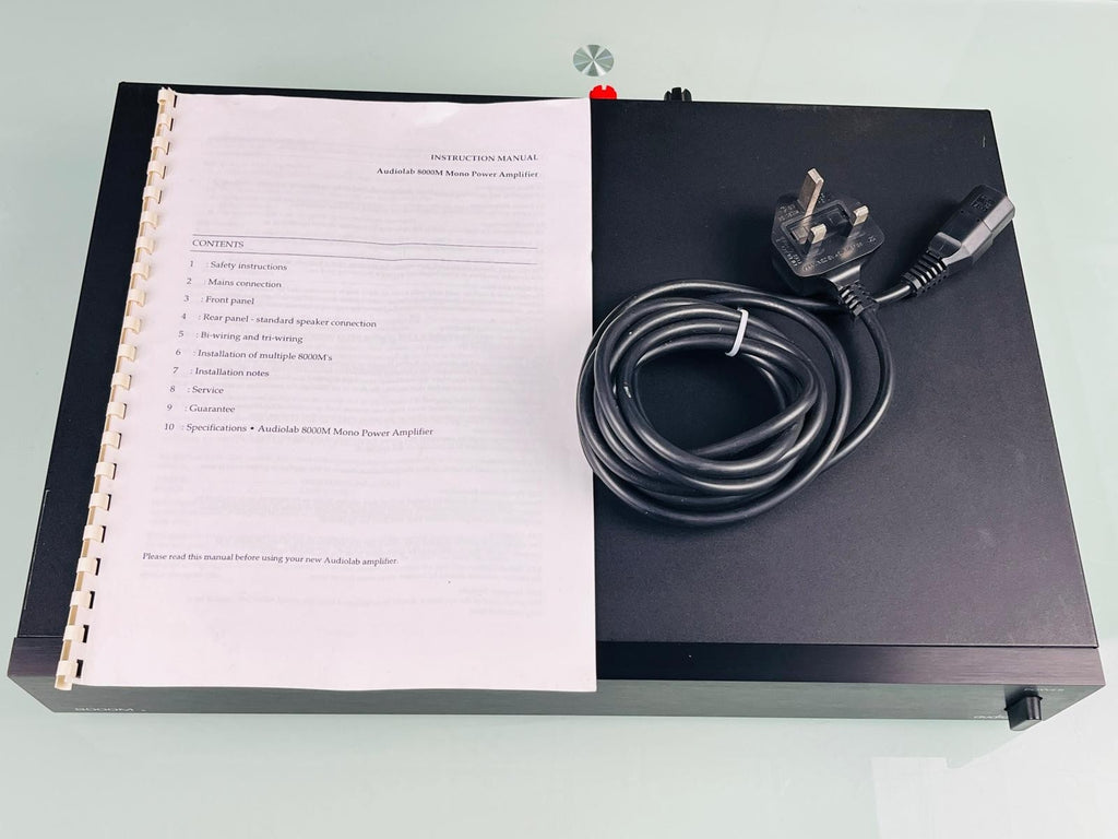AUDIOLAB 8000M POWER AMPLIFIER #003