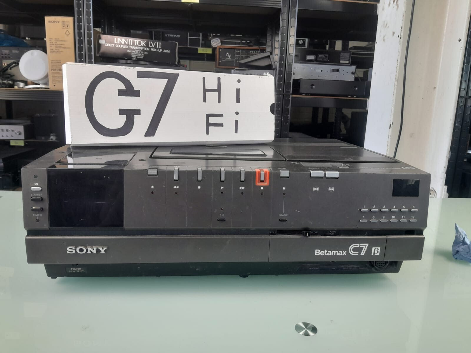 SONY SL C7UB BETAMAX VIDEO CASSETTE RECORDER #003