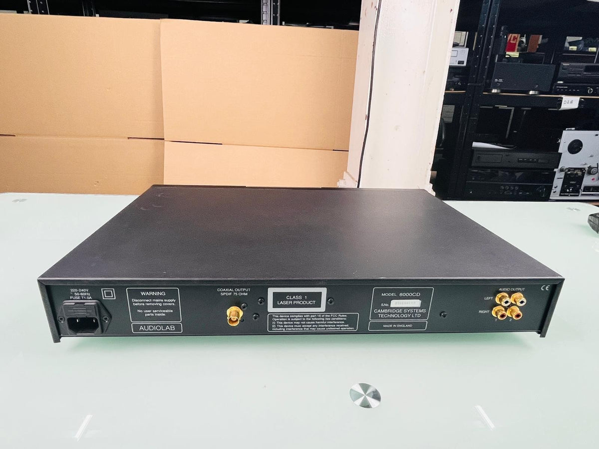 8000cd Service.pdf AUDIOLAB 8000CD CD PLAYER – G7 HI FI