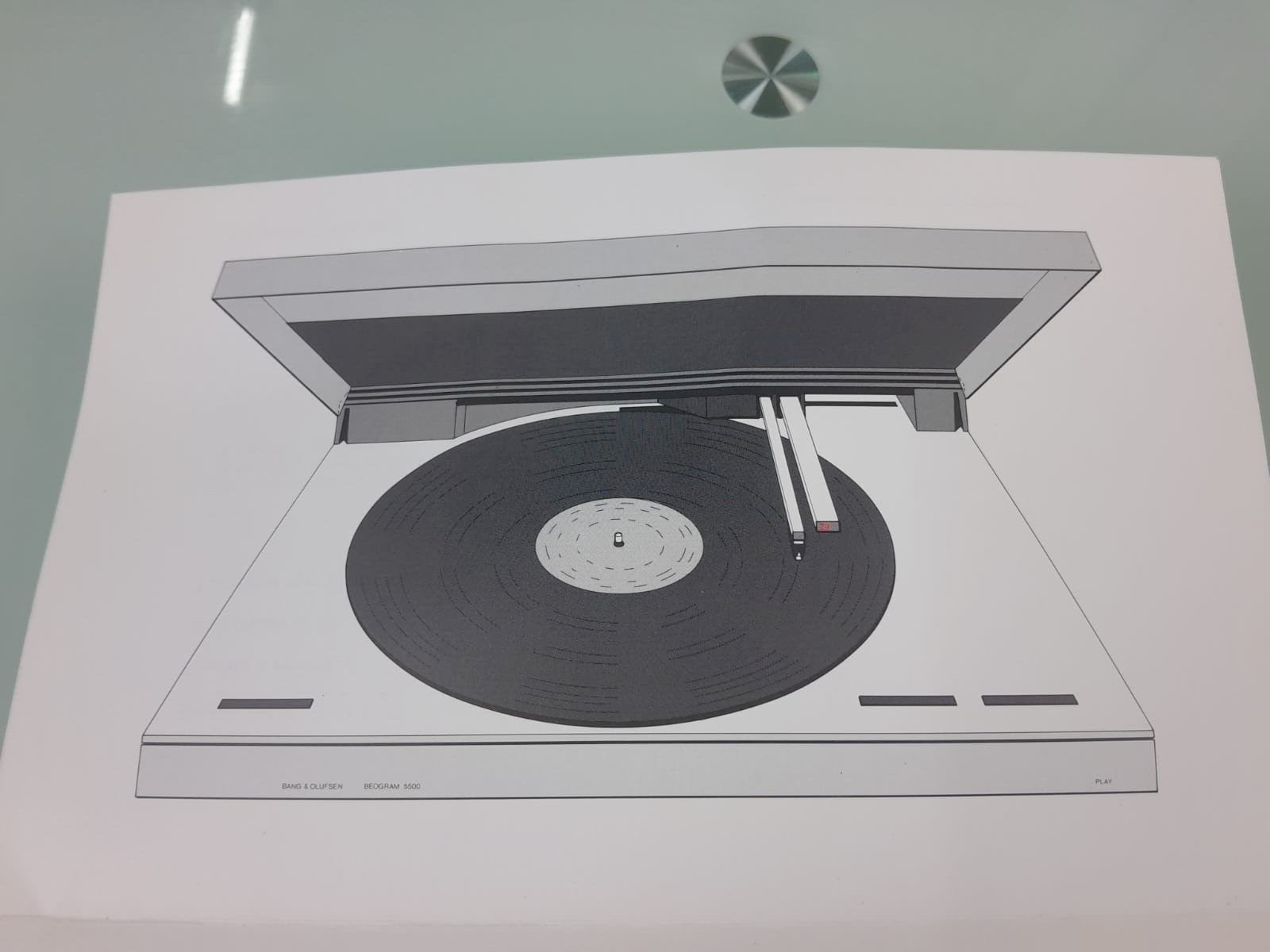 B&O BANG & OLUFSEN BEOGRAM 5500 OWNER'S MANUAL