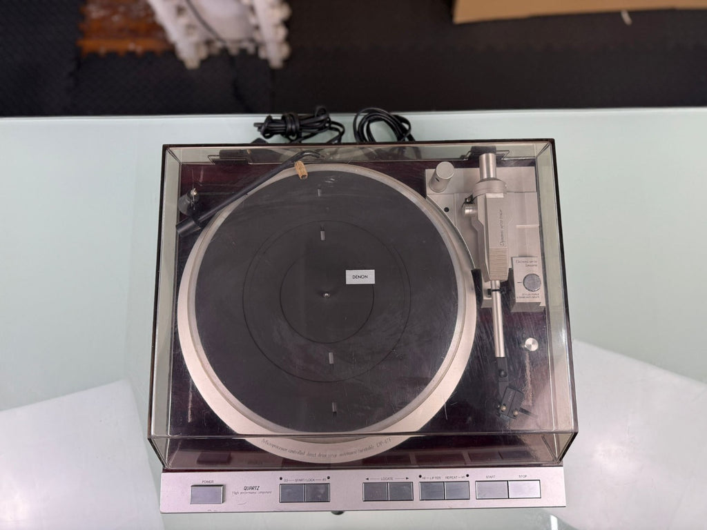 DENON DP 47F TURNTABLE DYNAMIC SERVO TRACER TONEARM