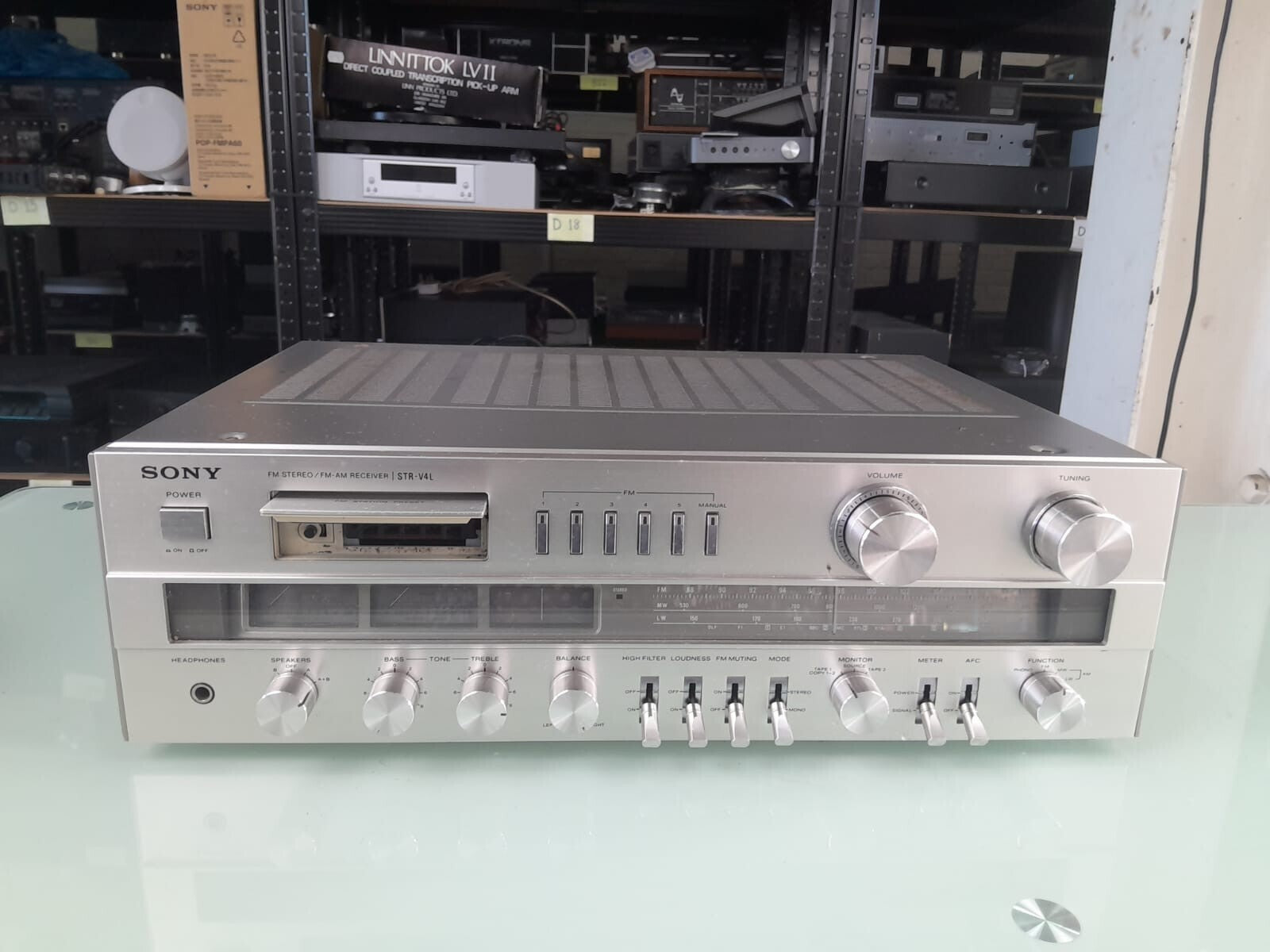SONY STR V4L FM STEREO / FM-AM RECEIVER